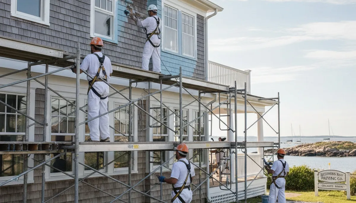 Professional painting service in Plymouth, MA for residential and commercial properties