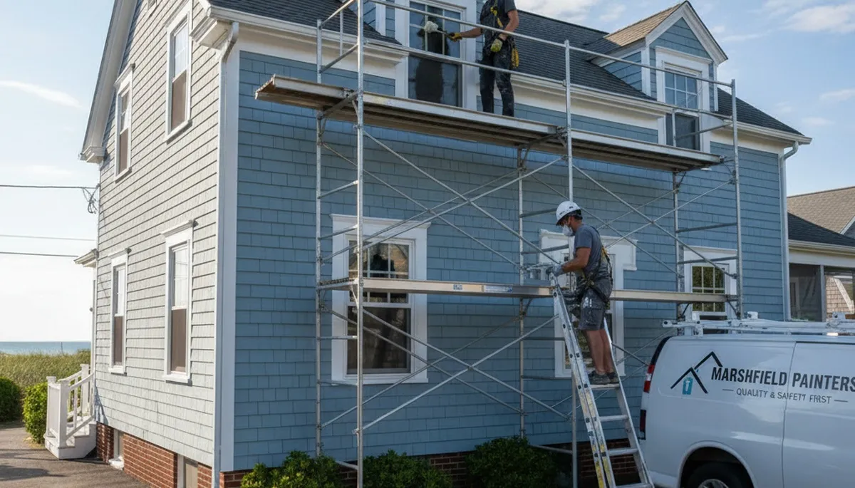 Plymouth, MA painting contractor serving homes with professional interior and exterior painting services