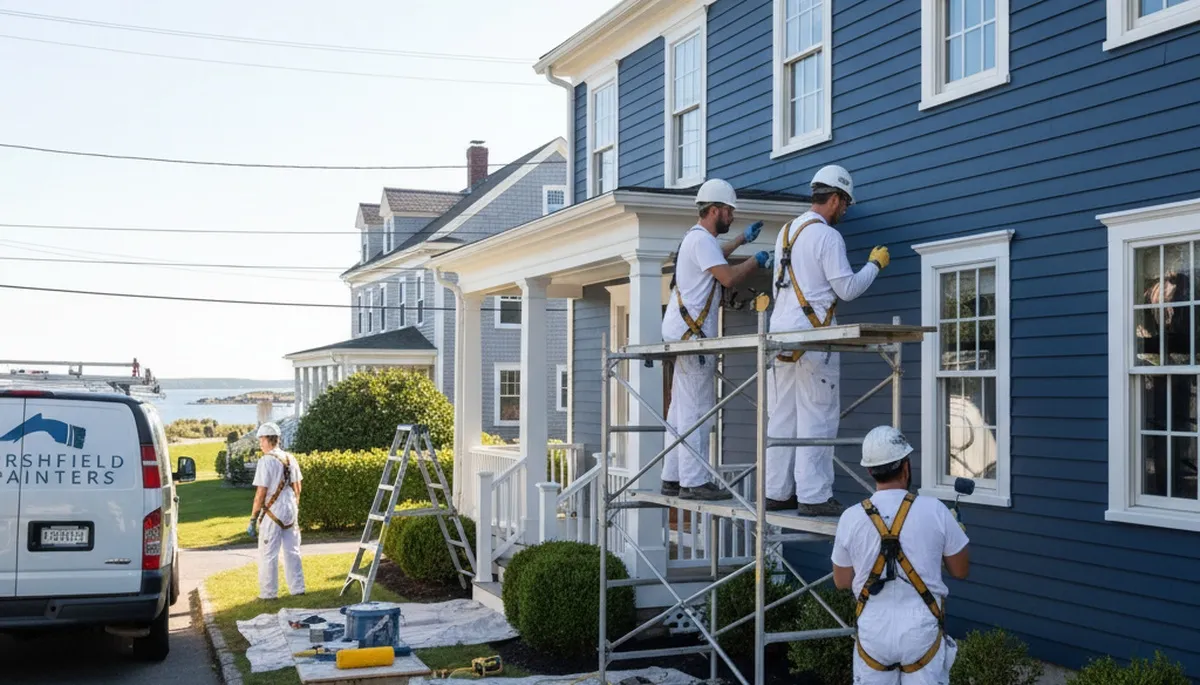 Painting contractor serving Plymouth, MA for residential and commercial interior and exterior projects
