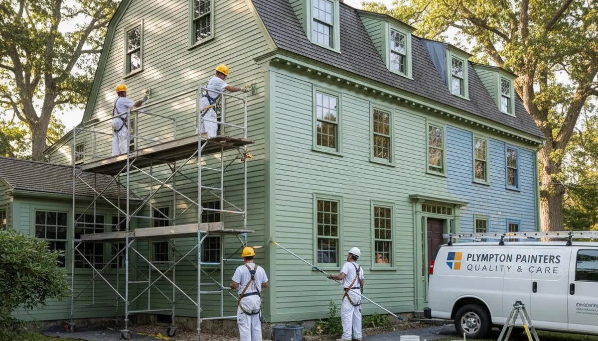 Painting contractor serving Plymouth, MA for residential and commercial interior and exterior projects
