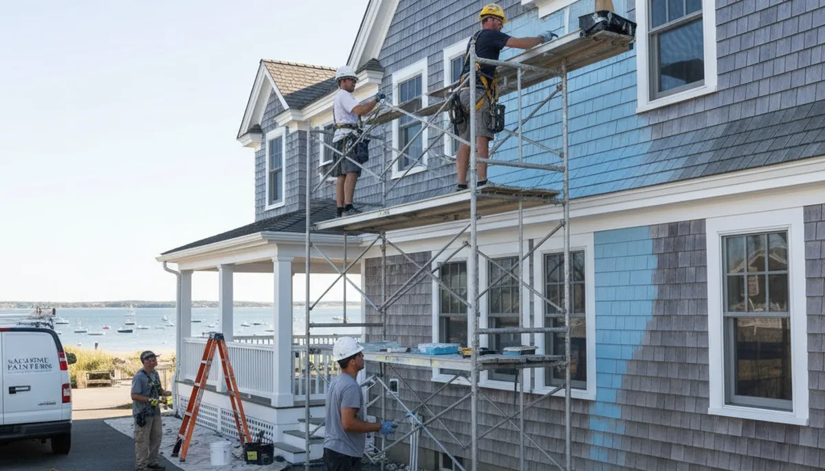 Professional painting services in Plymouth, MA for residential and commercial properties