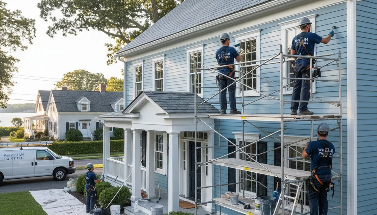 Painting contractor serving Plymouth, MA for interior and exterior residential painting services